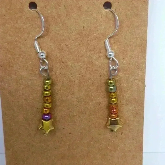 Made in Key Largo earrings 925 silver - Picture 1 of 3